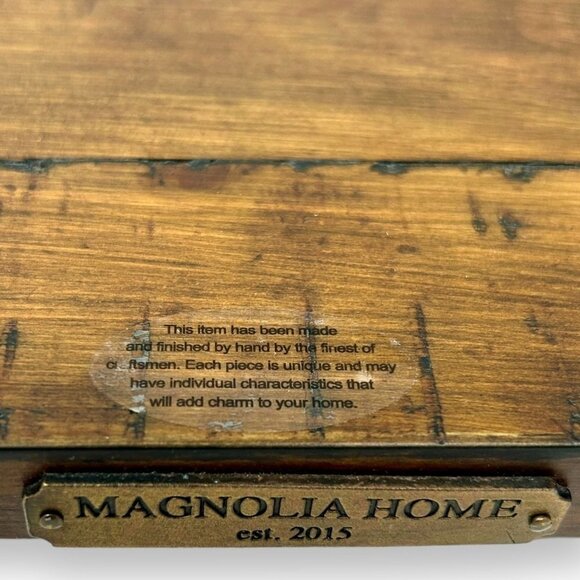 Magnolia‎ Home by Joanna Gaines Medium Single Bracket Wood Shelf - Picture 4 of 8